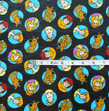 Load image into Gallery viewer, Scooby-Doo flannel fabrics - 100% cotton flannel fabrics - Scooby-Doo Materials
