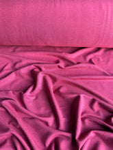Load image into Gallery viewer, Burgundy 95% Bamboo Jersey - Extra soft
