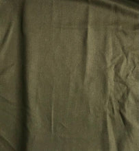 Load image into Gallery viewer, Khaki green cotton twill
