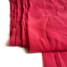 Load image into Gallery viewer, Burgundy Chiffon fabric
