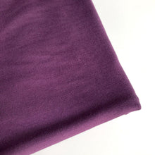 Load image into Gallery viewer, Purple 95% Bamboo Jersey - Extra soft
