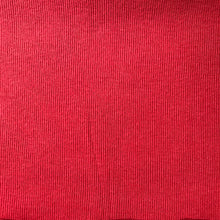 Load image into Gallery viewer, Red Ribbing Tubular 66% Bamboo/28%Cotton Knit fabrics
