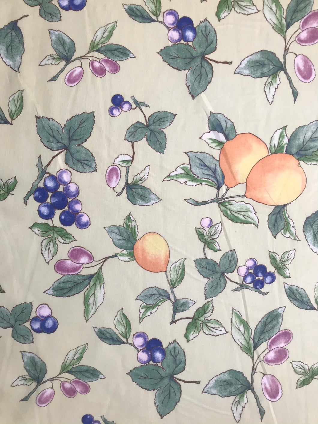 Fruits prints Poly-Cotton fabric