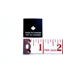 Load image into Gallery viewer, 100 Ready to Sew Black MADE IN CANADA Clothing labels
