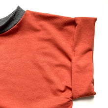 Load image into Gallery viewer, Rusty Orange 95% Bamboo Jersey - Extra soft
