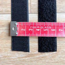 Load image into Gallery viewer, 1 inch Black Velcro Brand Hook and Loop Tape
