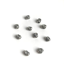 Load image into Gallery viewer, 155 pieces Heavy metal beads with textured cercles
