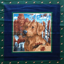 Load image into Gallery viewer, Brown Dog Quilting panels - 100% cotton
