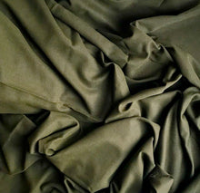 Load image into Gallery viewer, Khaki green cotton twill
