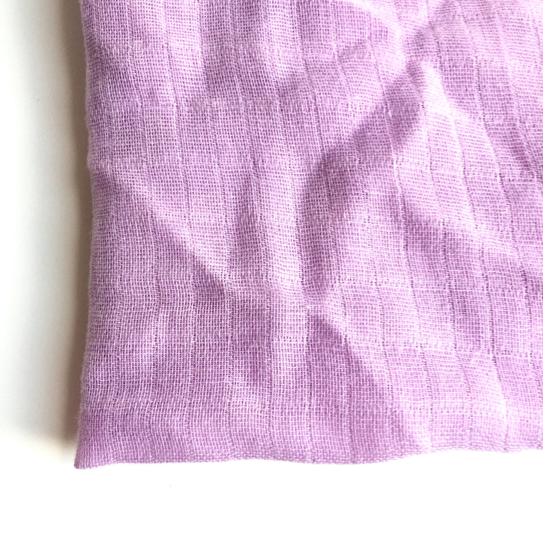 Purple Lilac Cotton Double Gauze fabrics