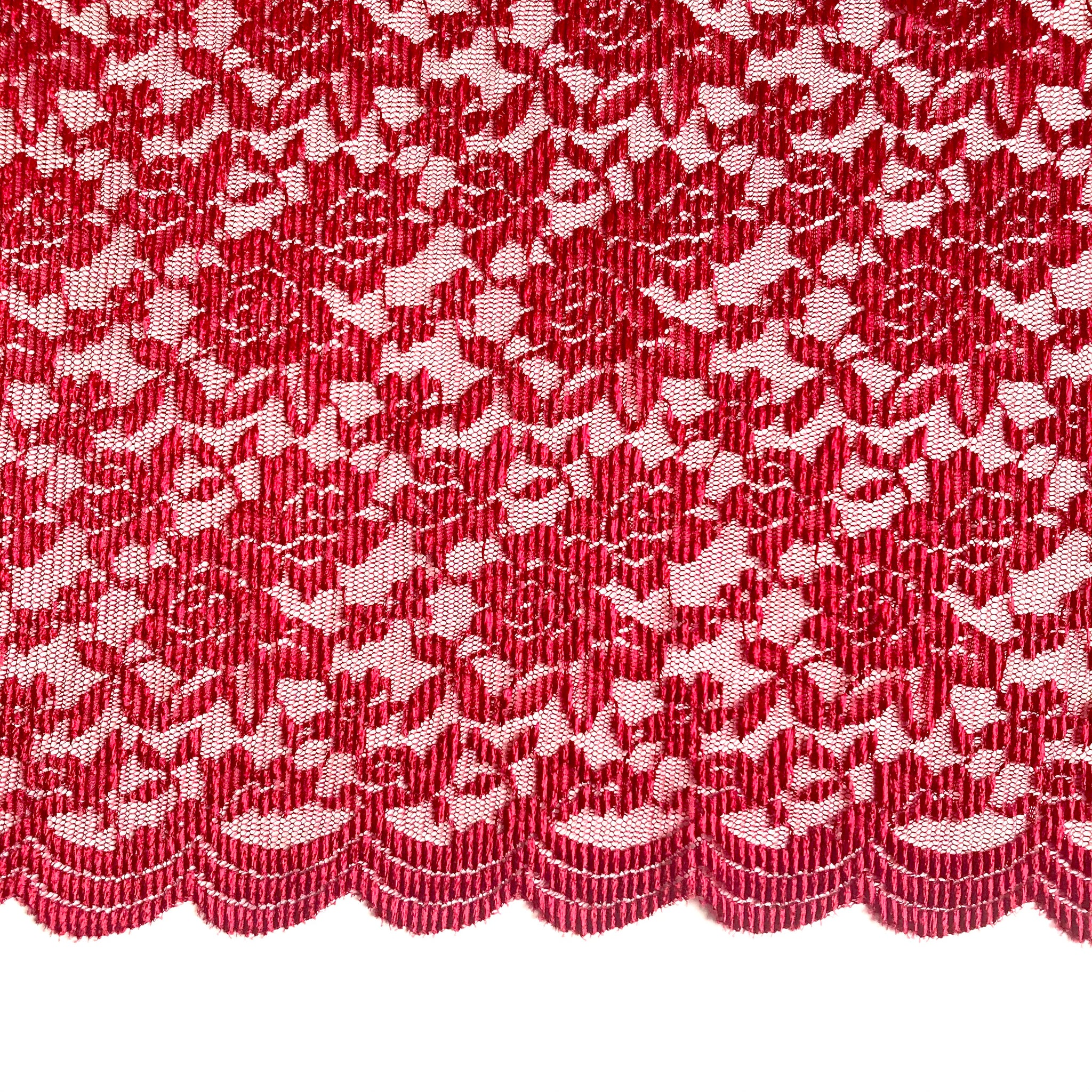 1.30m Red lace