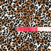 Load image into Gallery viewer, Leopard prints 95% Bamboo Jersey knit fabric - Extra soft
