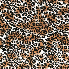 Load image into Gallery viewer, Leopard prints 95% Bamboo Jersey knit fabric - Extra soft
