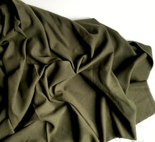 Load image into Gallery viewer, Khaki green cotton twill
